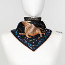 LE-CHALE-BLEU-silk-twill-bandana-zodiac-2-taurus-black-2