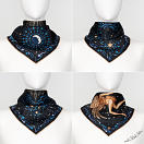 LE-CHALE-BLEU-silk-twill-bandana-zodiac-6-virgo-black-5