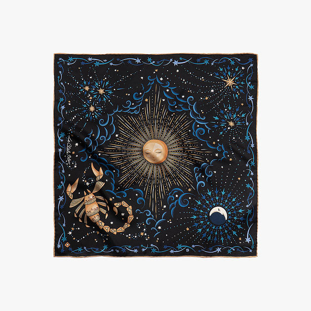 LE-CHALE-BLEU-silk-twill-bandana-zodiac-8-scorpio-black-1-2
