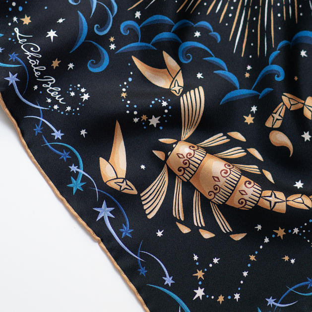 LE-CHALE-BLEU-silk-twill-bandana-zodiac-8-scorpio-black-6