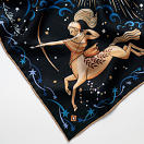 LE-CHALE-BLEU-silk-twill-bandana-zodiac-9-sagittarius-black-6