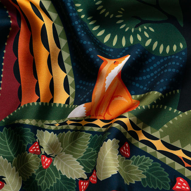 le-chale-bleu-silk-twill-scarf-the-boreal-forest-ink-7