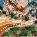 le-chale-bleu-silk-twill-scarf-the-boreal-forest-orange-5