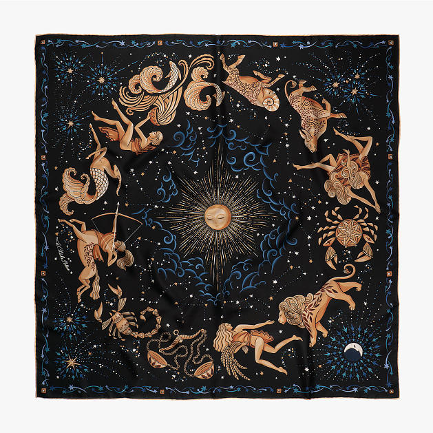 le-chale-bleu-silk-twill-scarf-the-children-of-the-moon-black-1-2