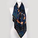 le-chale-bleu-silk-twill-scarf-the-stars-and-the-sea-blue-arabesques-4