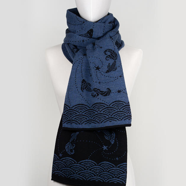 le-chale-bleu-merino-wool-scarf-the-stars-and-the-sea-black-3