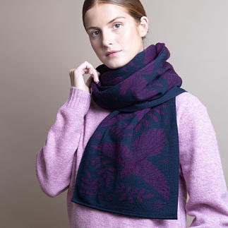 le-chale-bleu-merino-wool-scarf-the-treasure-hunters-burgundy-0