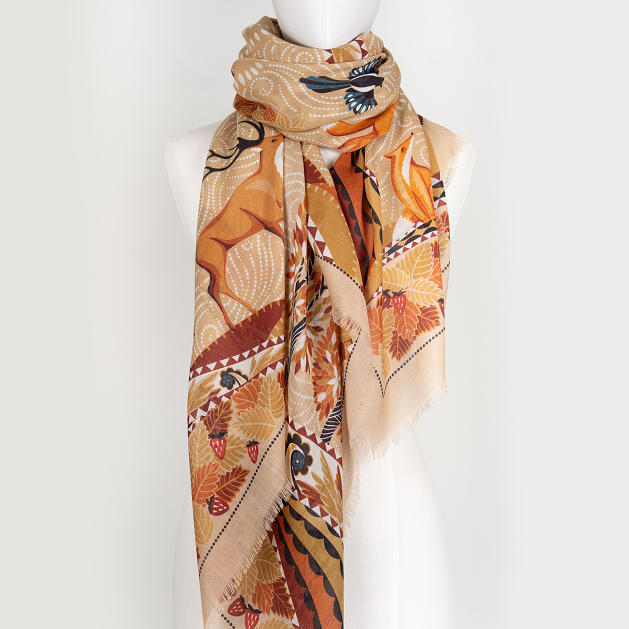 le-chale-bleu-wool-cashmere-silk-shawl-the-boreal-forest-camel-2