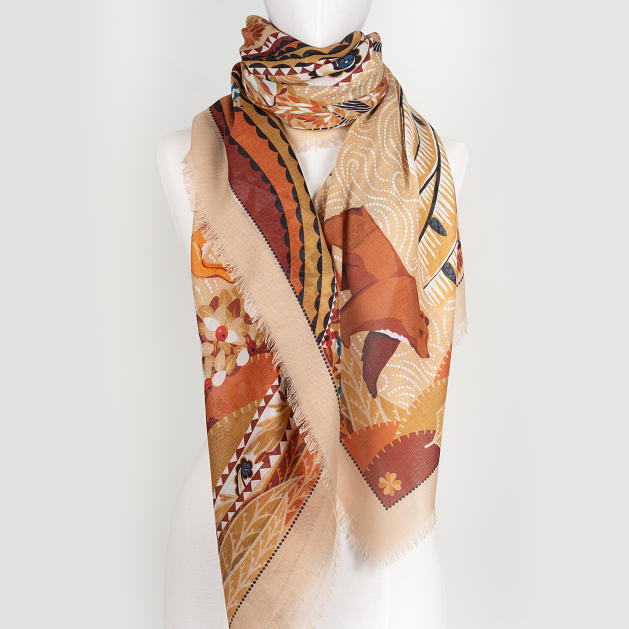 le-chale-bleu-wool-cashmere-silk-shawl-the-boreal-forest-camel-4