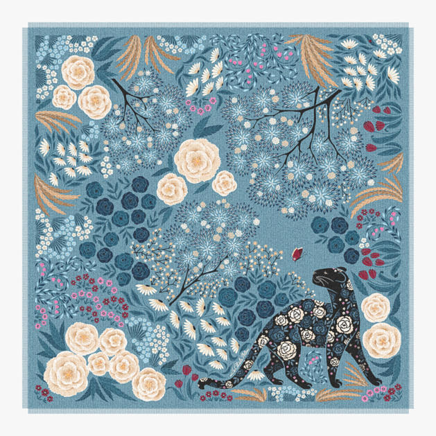 le-chale-bleu-wool-cashmere-silk-shawl-the-panther-and-the-artist-blue-gray-1