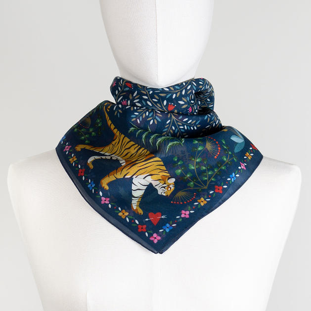 LE-CHALE-BLEU-silk-and-cotton-scarf-the-tigers-bride-midnight-4