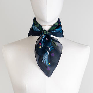 LE-CHALE-BLEU-silk-and-cotton-scarf-the-treasure-hunters-blue-2