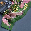 LE-CHALE-BLEU-silk-and-cotton-scarf-the-treasure-hunters-olive-0