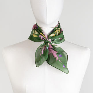 LE-CHALE-BLEU-silk-and-cotton-scarf-the-treasure-hunters-olive-2