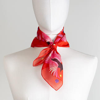 LE-CHALE-BLEU-silk-and-cotton-scarf-the-treasure-hunters-red-2