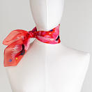 LE-CHALE-BLEU-silk-and-cotton-scarf-the-treasure-hunters-red-4