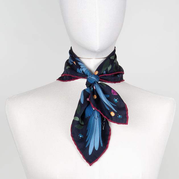 le-chale-bleu-silk-twill-bandana-the-treasure-hunters-midnight-burgundy-4