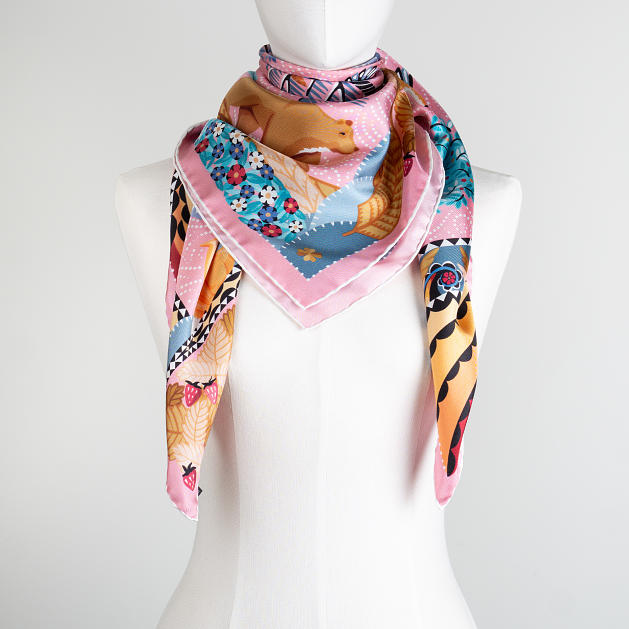 le-chale-bleu-silk-twill-scarf-the-boreal-forest-pink-twilight-2
