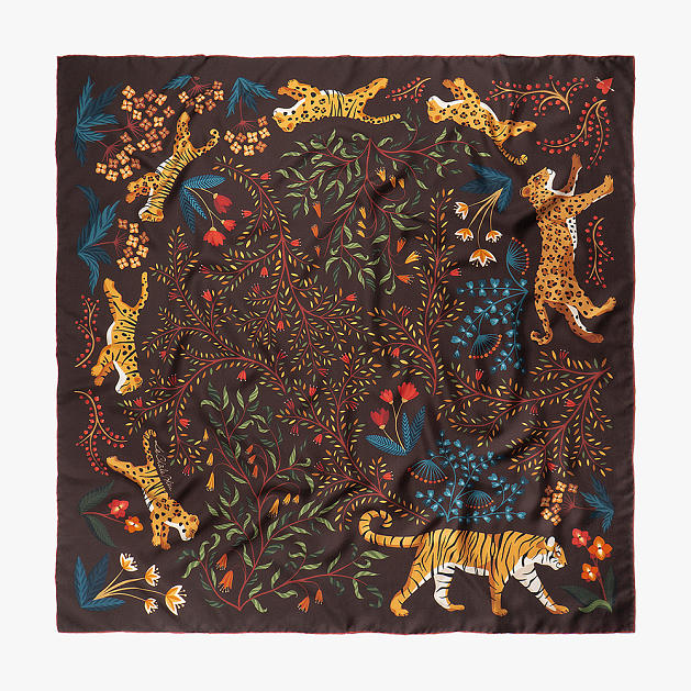 le-chale-bleu-silk-twill-scarf-the-tigers-bride-chocolate-1