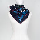 le-chale-bleu-silk-twill-scarf-the-treasure-hunters-midnight-burgundy-2