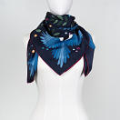 le-chale-bleu-silk-twill-scarf-the-treasure-hunters-midnight-burgundy-4