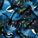 le-chale-bleu-silk-twill-scarf-the-treasure-hunters-midnight-burgundy-6
